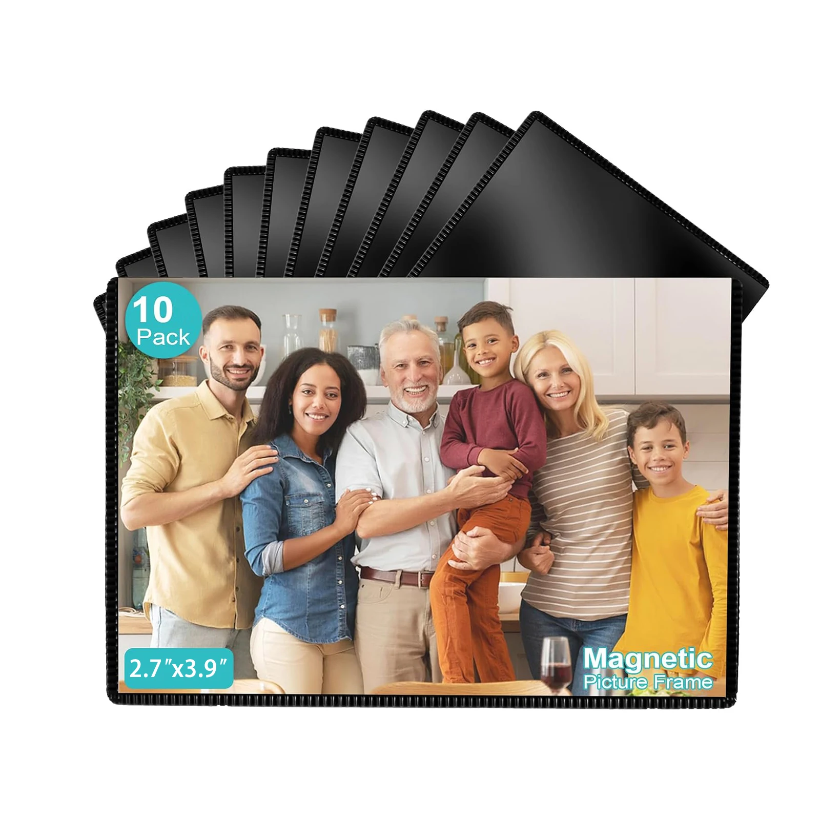 Magnetic Picture Frames with Black Border(2.7