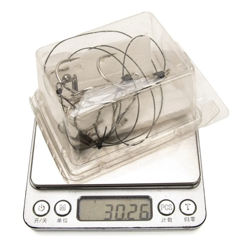 Trolling Setup Approximately 1 Meter Boat Trolling Fishing Tackle Box Pre-tied Rig Pointed Tips Multiple Catches