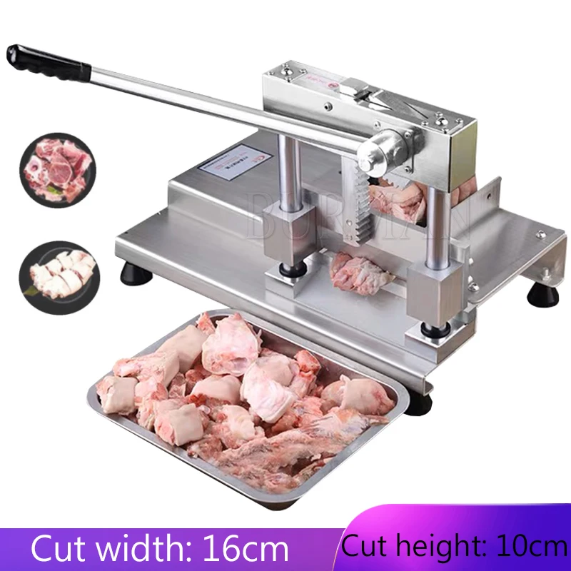 

Manual Bone Sawing Machine Commercial Bone Cutting Machine Frozen Meat Cutter Machine For Cut Ribs Fish Meat Sheep Rabbit