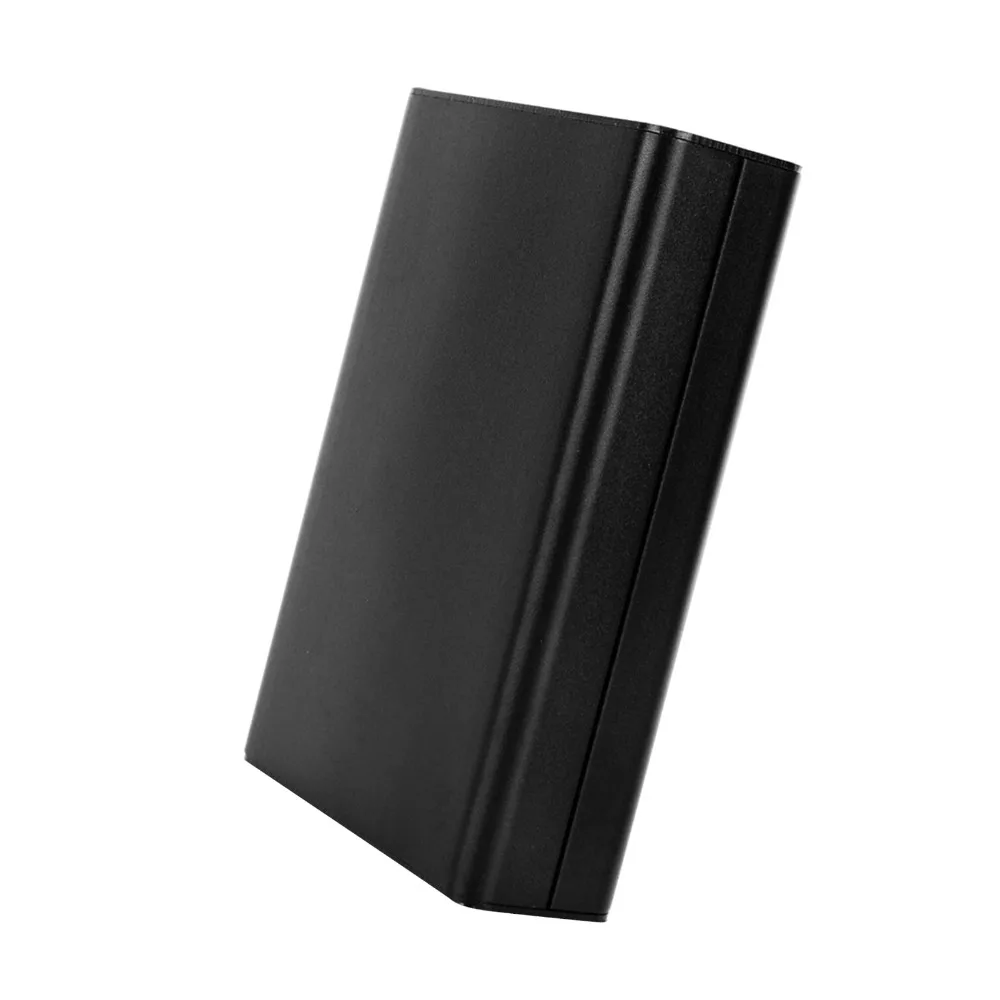 Metal Case 100*71*25mm Wiring Enclosure Aluminum Black Junction Box Power Junction Box Electronic Instrument