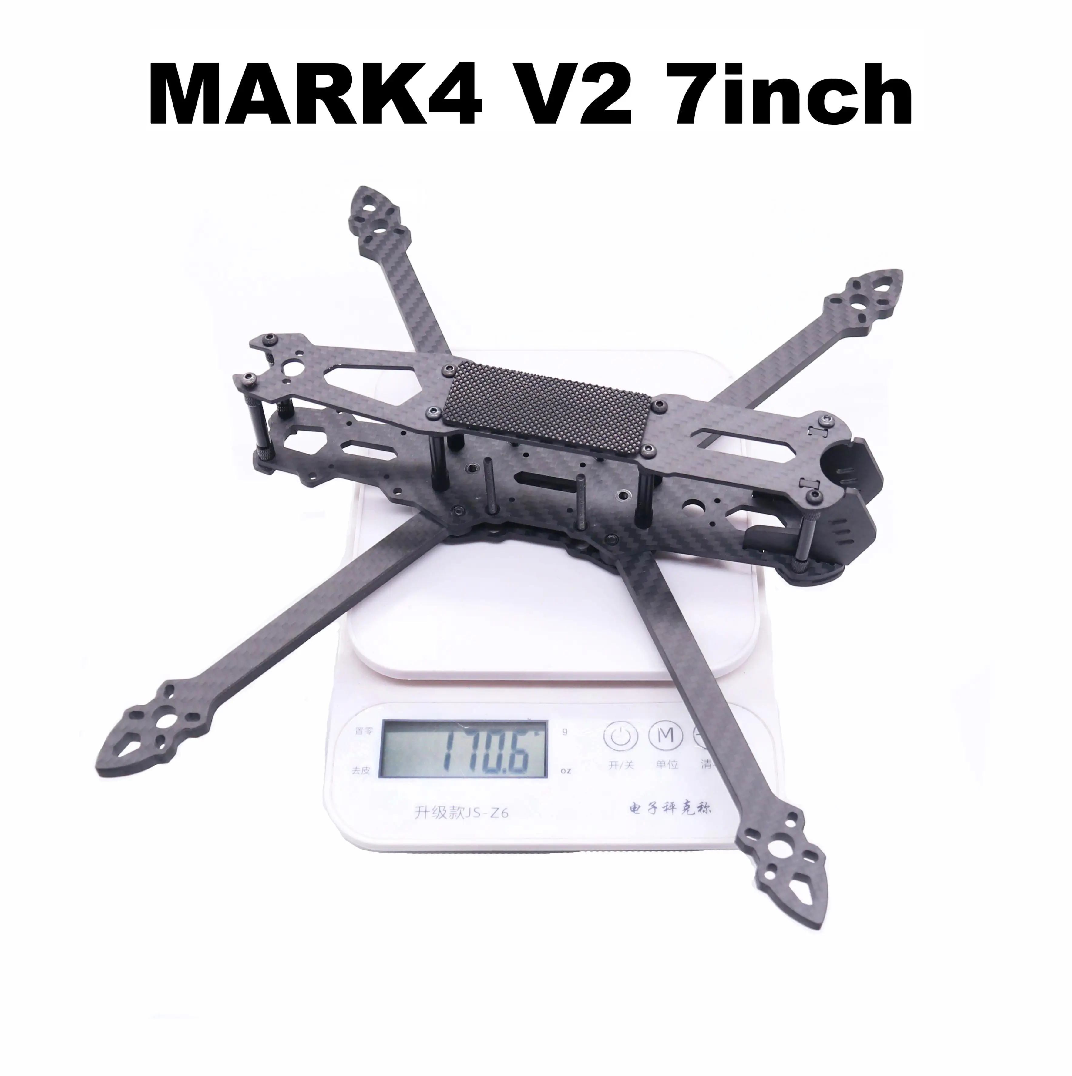 MARK4-V2 Mark 4 V2 5 pollici 240mm/7 pollici 295mm FPV Kit telaio in fibra di carbonio con braccio 5mm per O3 FPV Racing Drone Quadcopter Freestyle