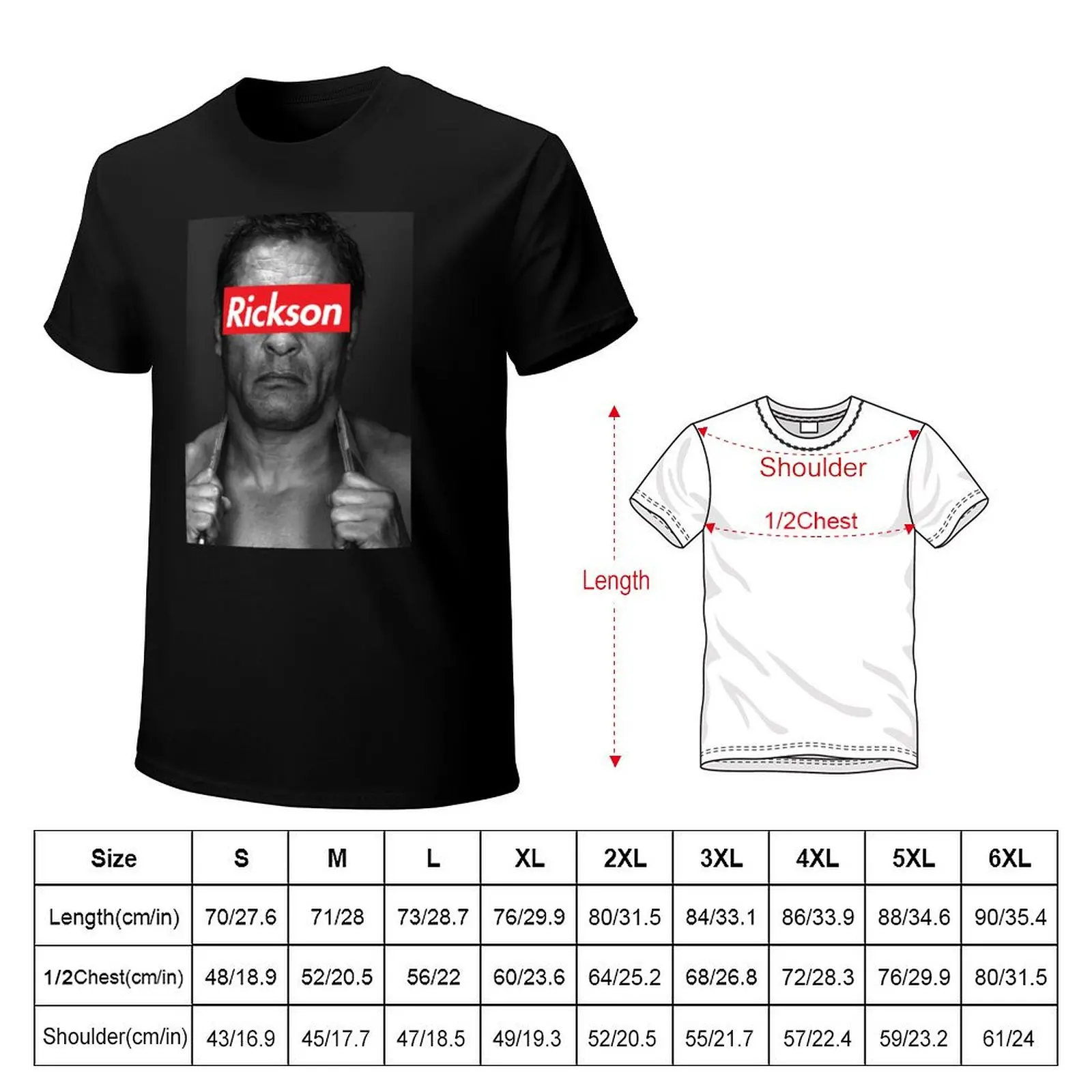 Rickson Gracie BJJ Brazilian Jiu-Jitsu T-Shirt Comfortable Work Wear Tee