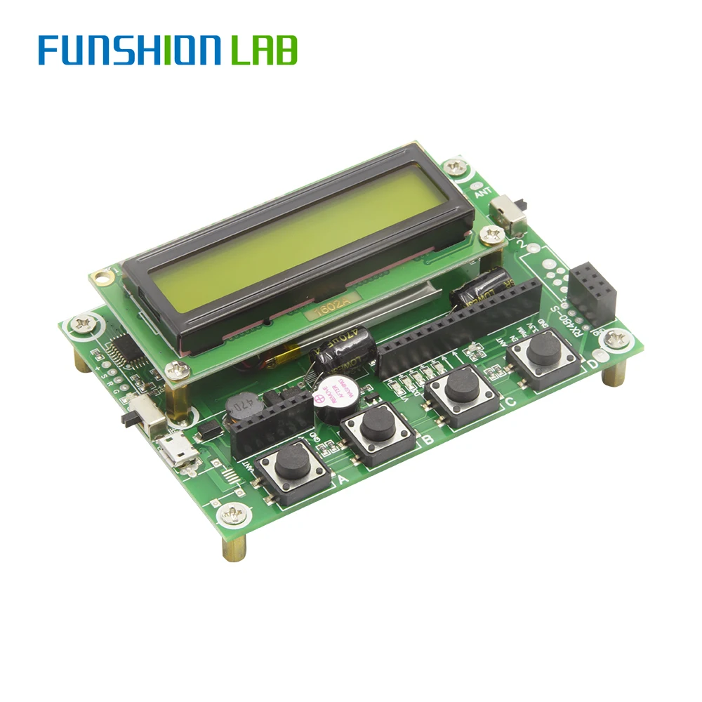 FUNSHION เครื่องรับสัญญาณ315วิทยุ,รีโมทคอนโทรล433 Mhz ใช้งานได้กับ1527 2262 HCS HT รหัสกลิ้ง