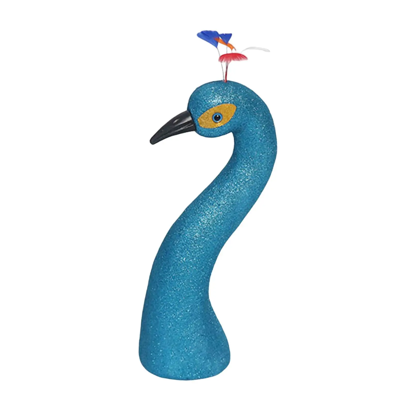 

Peacock Head Model Decorative Accessory Sculpture for Indoor Bedroom Walkway