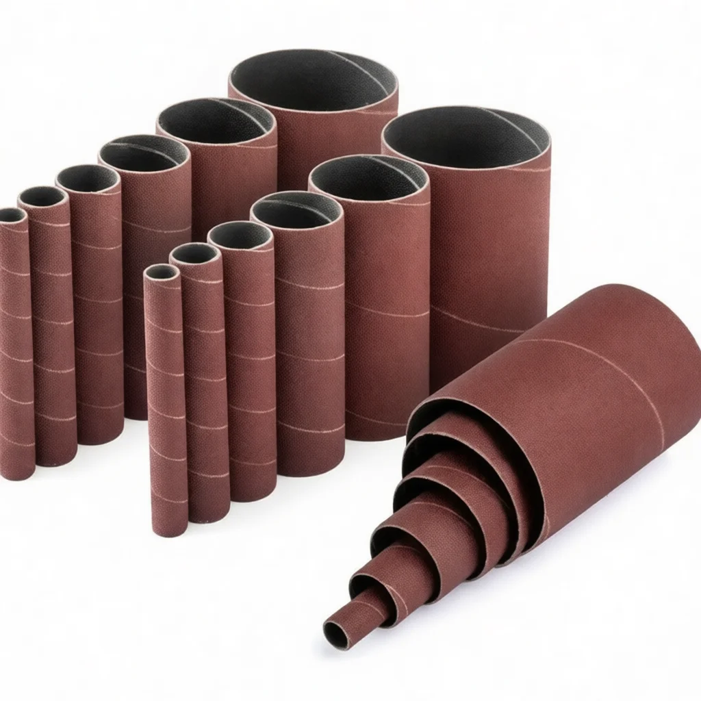 durable-abrasive-polishing-sleeves-aluminum-oxide-sanding-drum-set-for-metal-working-grinding-tool-spare-parts