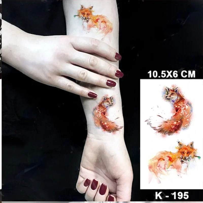 

Waterproof Temporary Tattoo Sticker Butterfly Snake Flower Old School Dark Sexy Flash Tatoo Wrist Neck Fake Tatto For Women Men