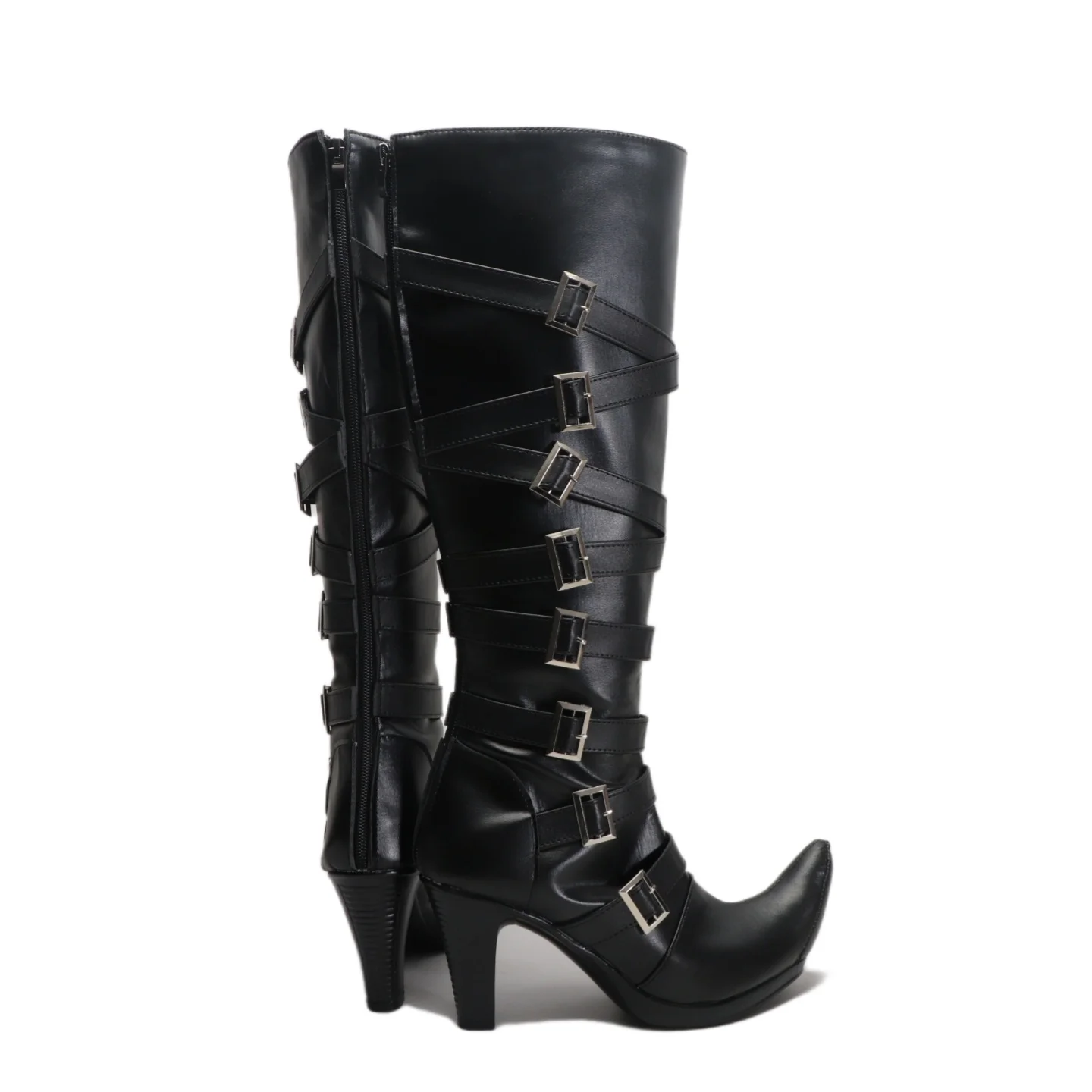 アニメ死神アンダーテイカーコスプレ靴ブーツアンダーテイカーアンダーテイカーコスプレ靴ハロウィンパーティー用大人女性男性