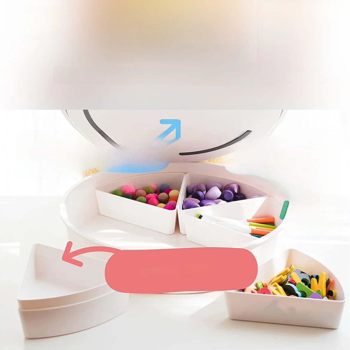 الحسية بن الحضانة Eonal التقسيم لعبة مونتيوري ريجيو تخزين ABS ألعاب Eonal للأطفال أقل من 3 سنوات #4