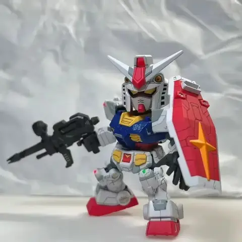 SDCS 요코하마 간소 Q 버전 Bb Warrior Rx-78-2 미니 모델 액션 피규어 조립 어린이 장난감 장식 선물 소장품 Best5 SDCS 요코하마 간소 Q 버전 Bb Warrior Rx-78-2 미니 모델 액션 피규어 조립 어린이 장난감 장식 선물 소장품 Best5