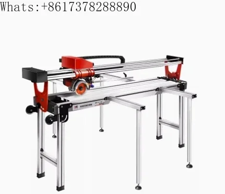 push knife infrared laser edging chamfering parquet slotting device,Multifunctional automatic ceramic tile cutter