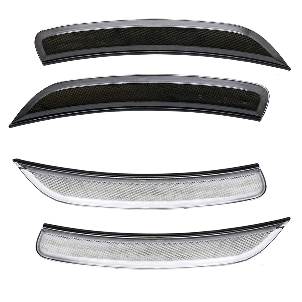 Auto Led Lights For 2015-2017 Chrysler 200 LED Rear Side Marker Light Reflector Lamp Clear Car Accessories