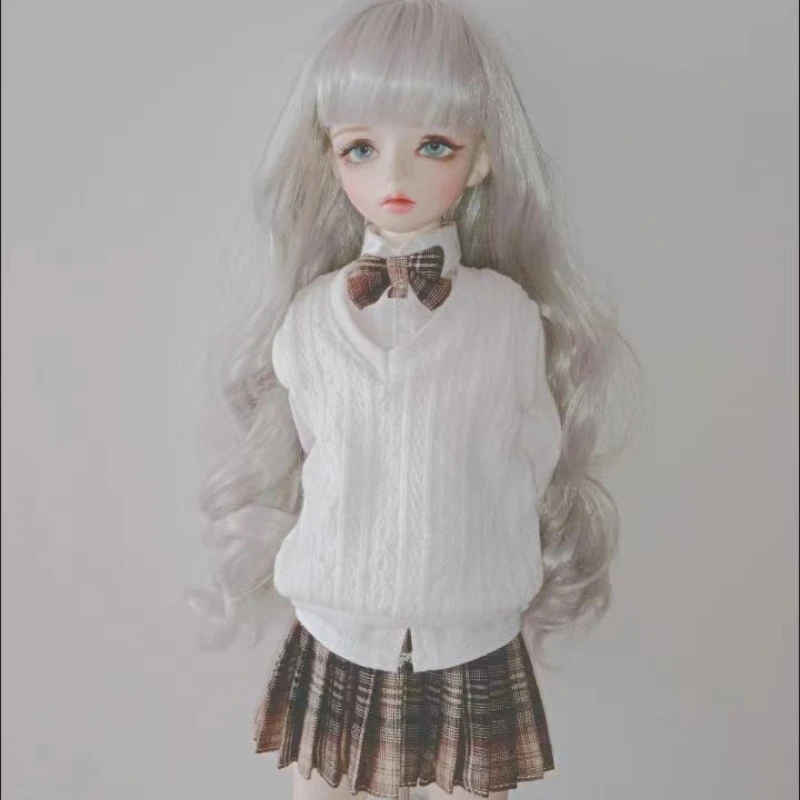 1/6 1/4 1/5 1/3 Doll's Clothes Suit Uniform JK Set for 30/36/45/60/62/65/68/70/72/75cm Bjd Doll Toys Doll Accessories, No Doll