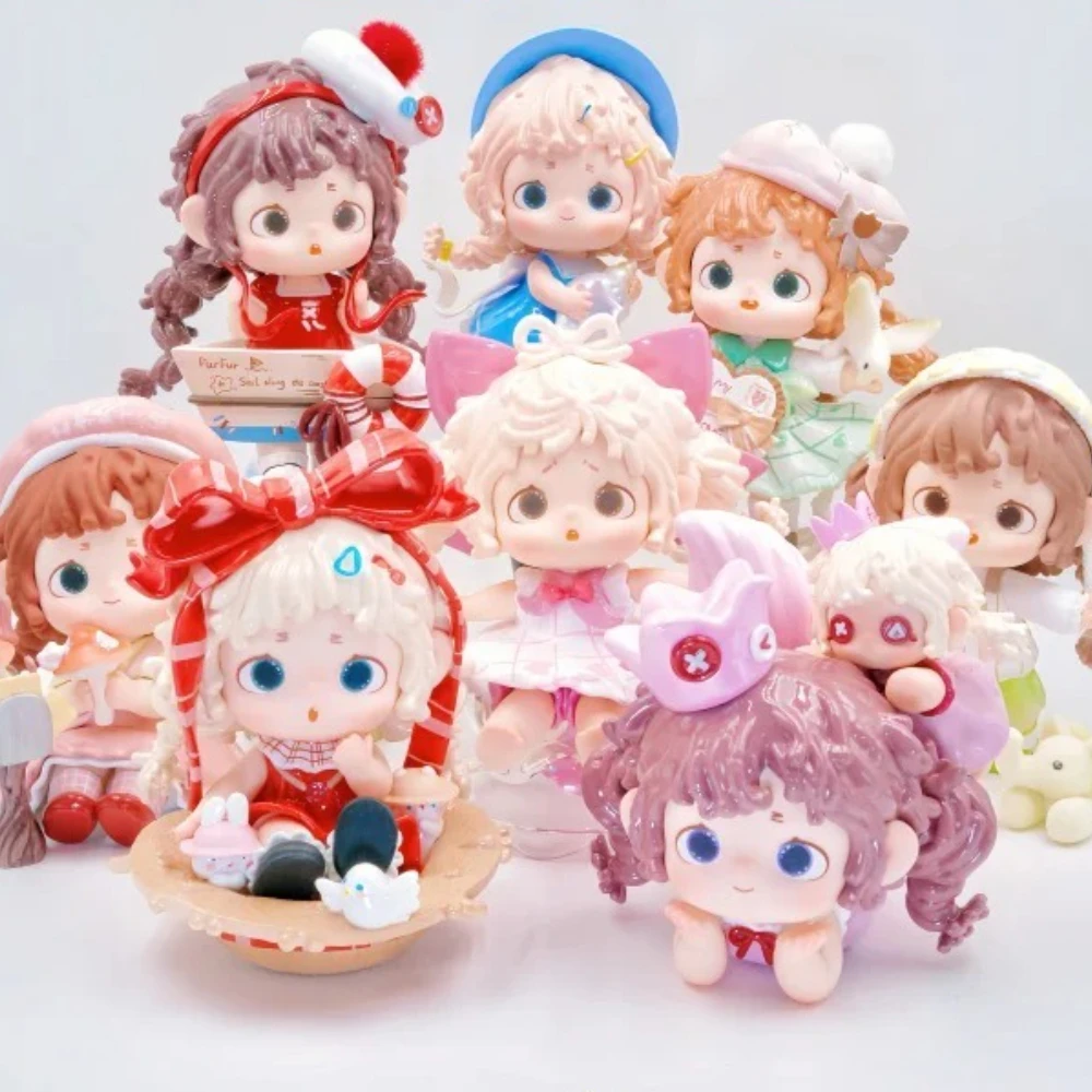 

Furfur V5 The Happy Collection Series Коллекция слепых коробок Виниловые куклы Настольное украшение Сюрприз Таинственные модные игрушки Подарки