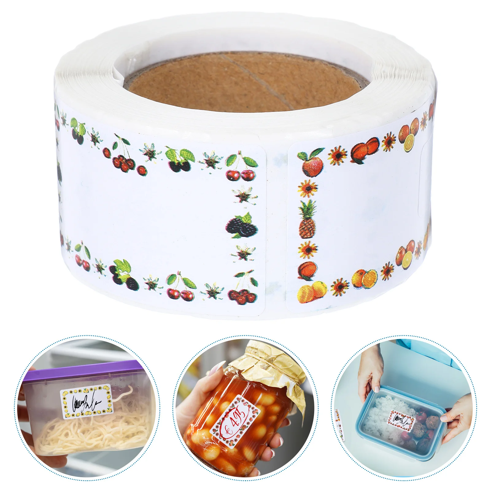 

250Pcs Name Tag Stickers Self-Adhesive Colorful Daycare School Office Labels for Bottles Clothes Storage Organization