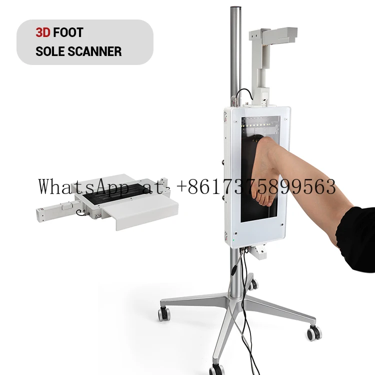 2025 New USB Powered 3D XPod Foot Scanner AI Intelligent Analysis Foot Measuring Device for Orthotic Shoe Fitting