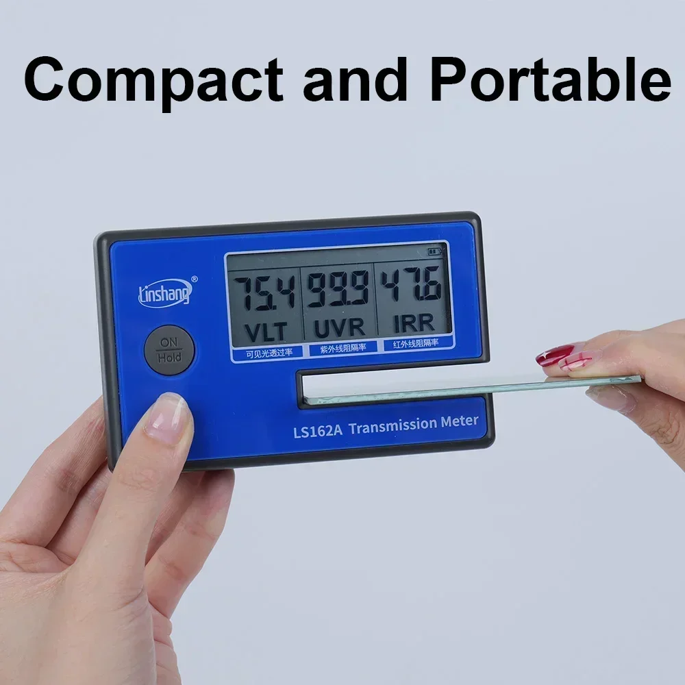 2026NEW Advanced Linshang Transmission Meter LS162 LS162A Coloured Glass Tint Meter Reader Film Tint Meter for Car Window view 2