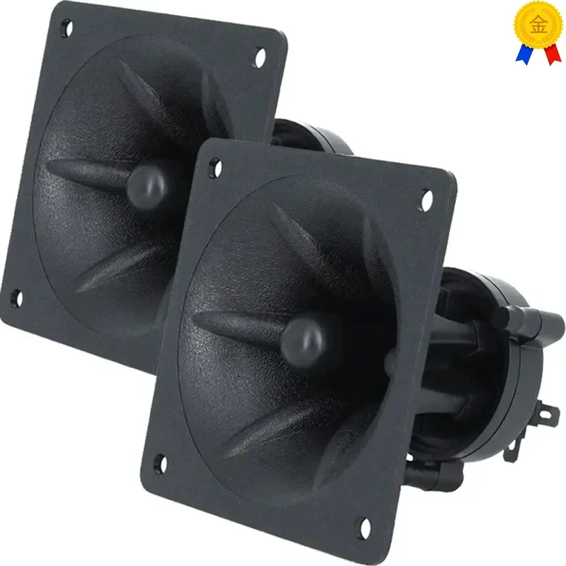 Altifalante piezoelétrico do Tweeter, 85mm, 150W cerâmico, orador audio quadrado agudos, 2 PCes