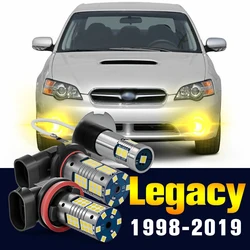 2pcs LED Fog Light Bulb Lamp For Subaru Legacy 3 4 5 6 BE BH BP BM BR BN BS 1998-2021 2013 2014 2015 2016 2017 2018 Accessories