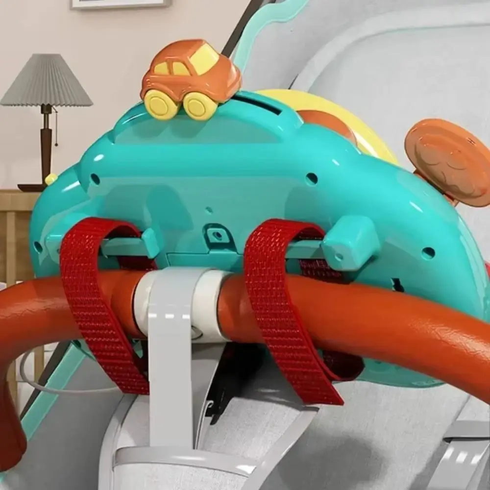 Kunststoff Baby Lenkrad Spielzeug Puzzle mit Sound Licht Elektrische Simulieren Fahren Auto Frühe Bildung Mehrere Funktionen
