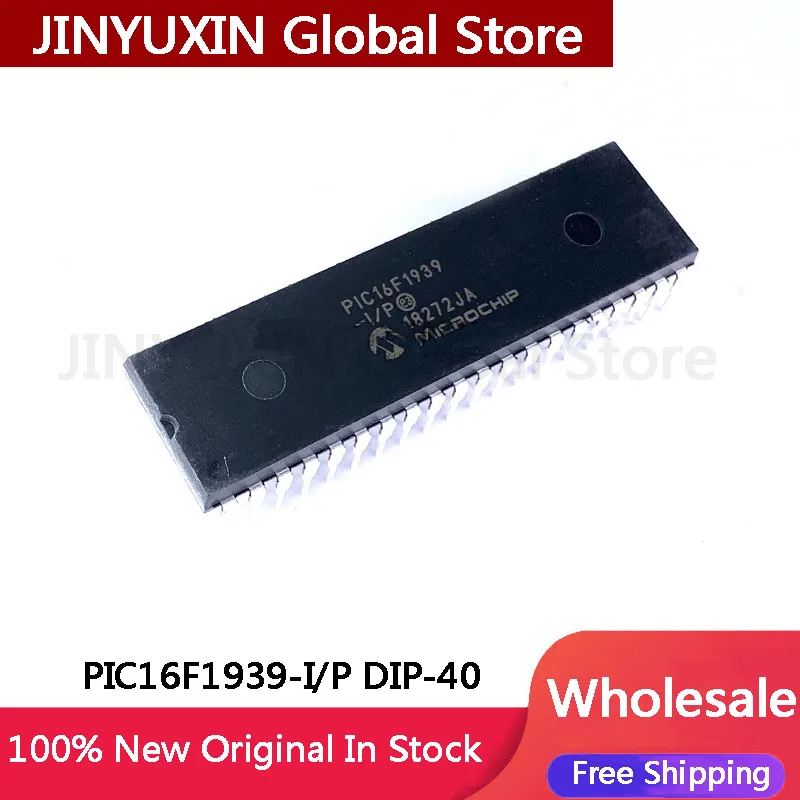 

1-100 шт., новые технические детали, PIC16F1939 DIP-40, интегральная микросхема, оптовая продажа