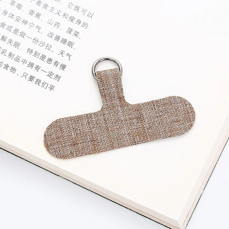 Pestaña cordones teléfono W89C para tarjeta vaina Junta Clip orificio correa colgante del parche 2 piezas