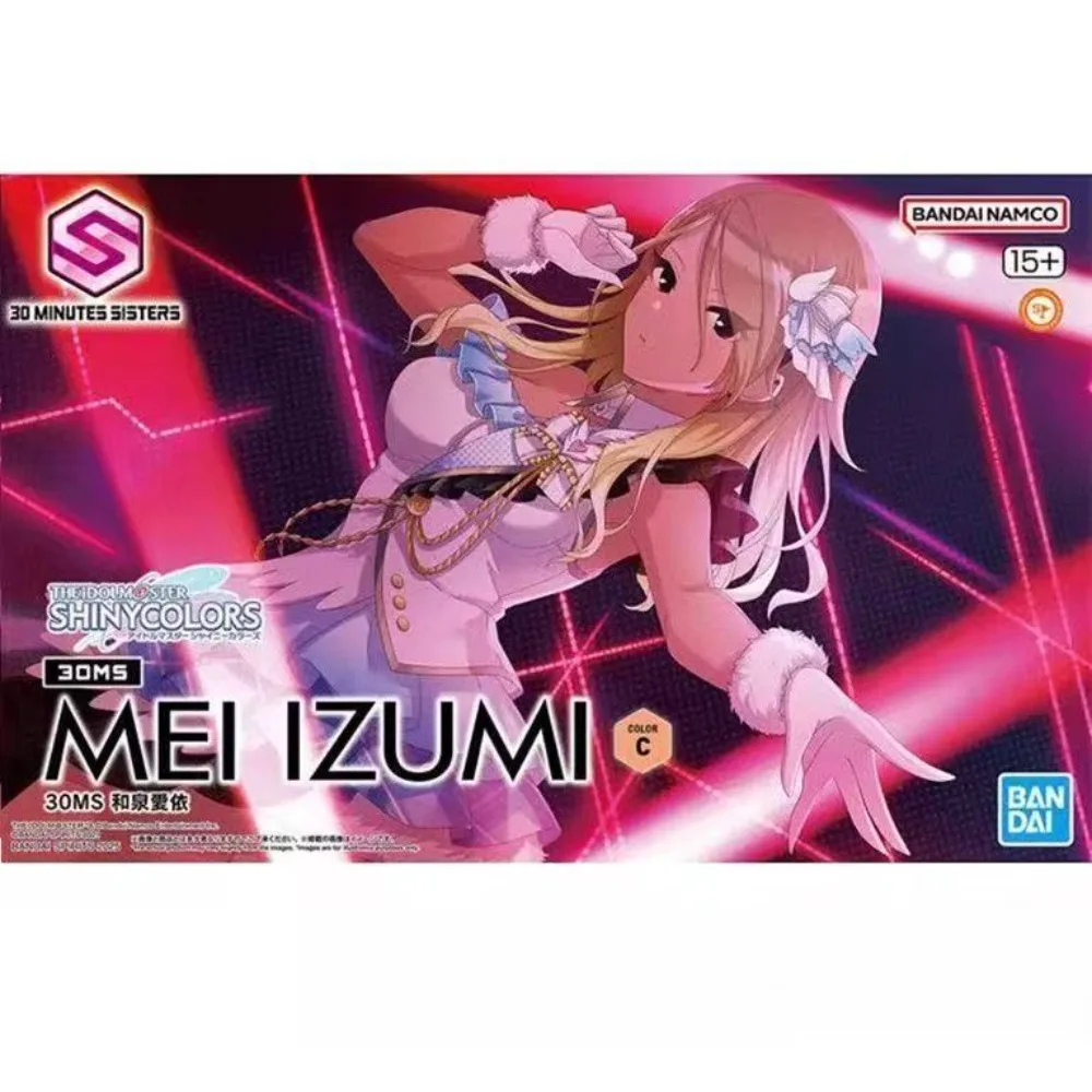 

Original box Bandai 30 MINUTES SITERS SHINYCOLORS MEI IZUMI anime figurine Action Character assembly model Collection Gift toy