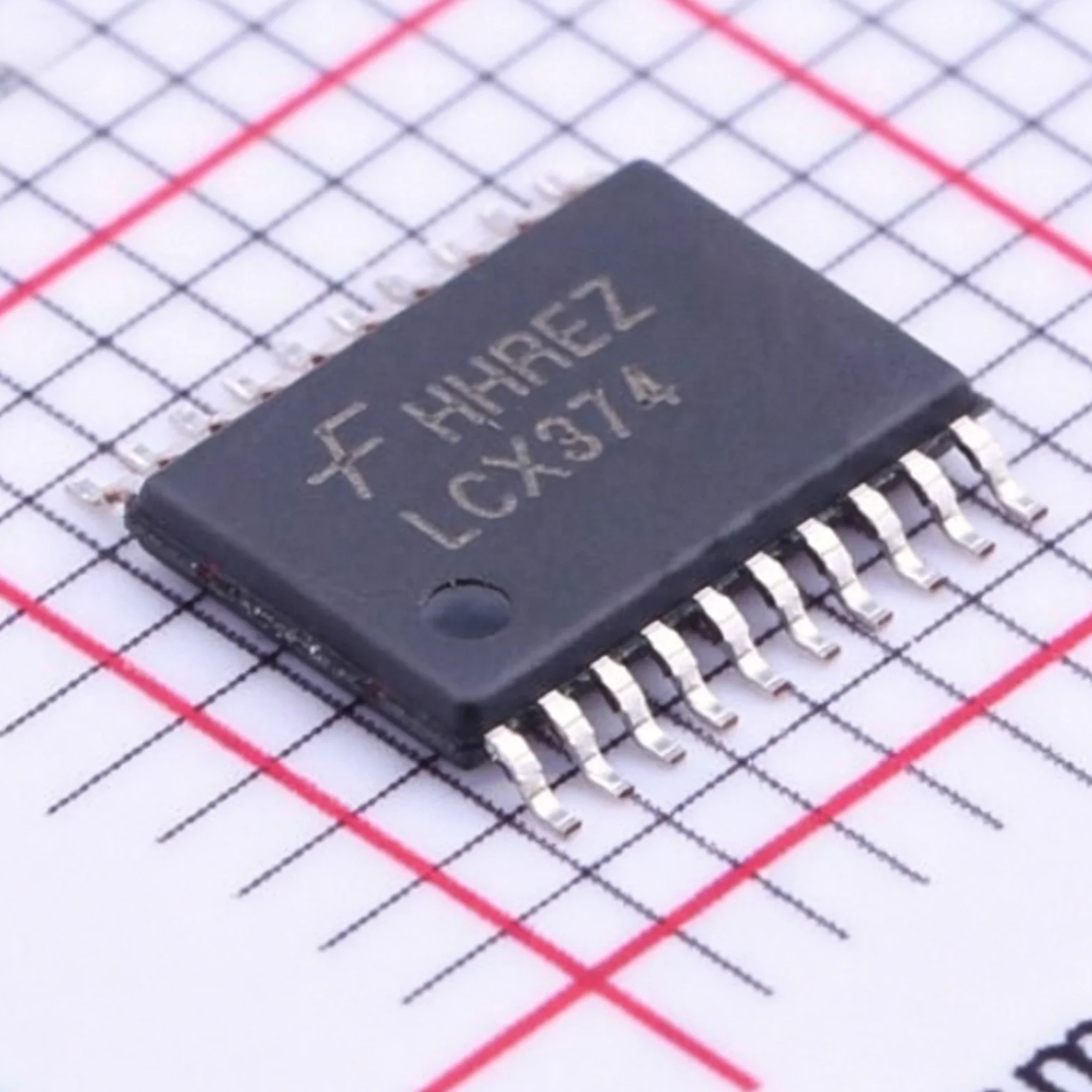 4PCS 74LCX374 Marking LCX374 TSSOP-20 chip IC Low Voltage Octal D-Type Flip-Flop 5V Tolerant Inputs Outputs NEW original LCX374