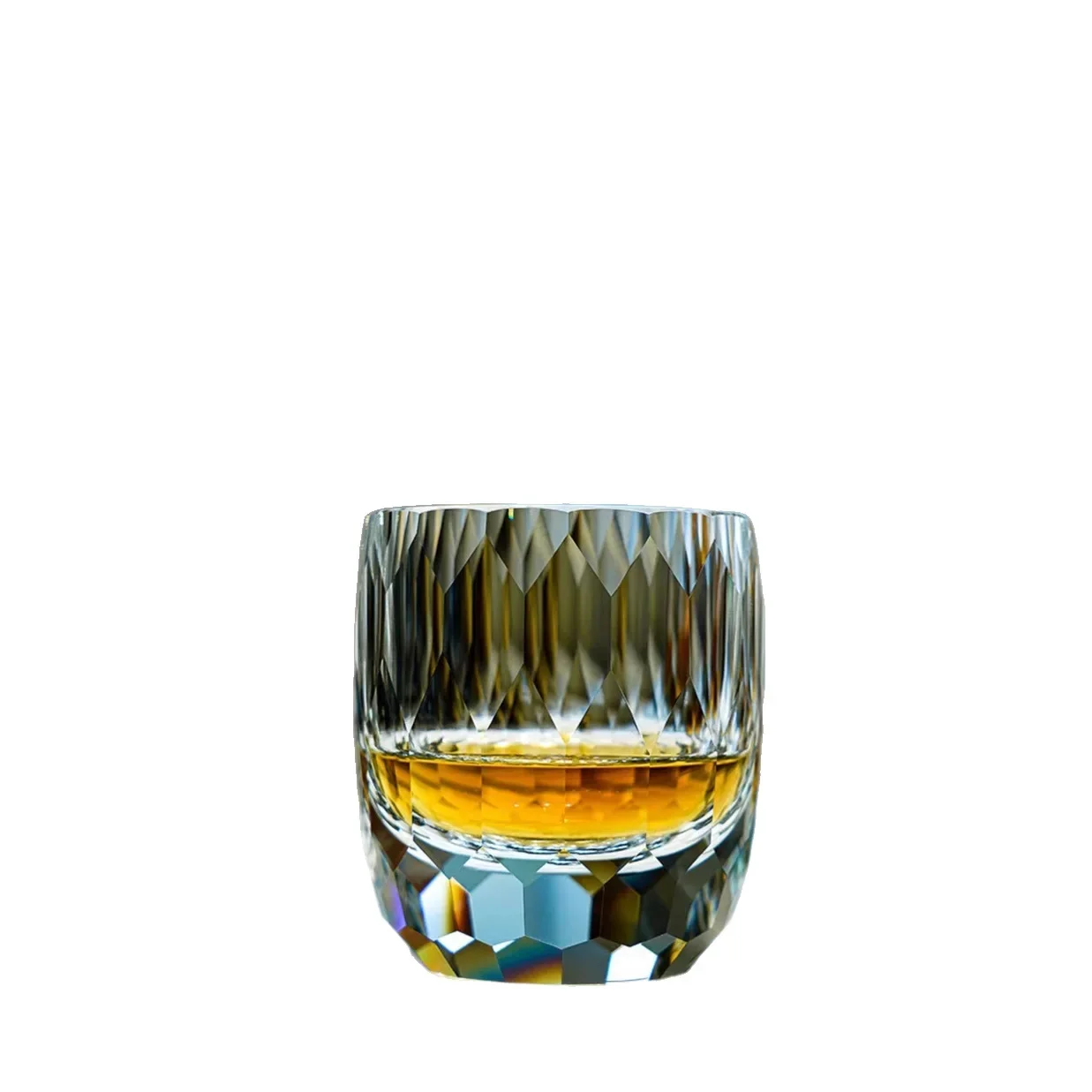 

Diamond cup high-end handmade lead-free K9 crystal cup whiskey foreign wine