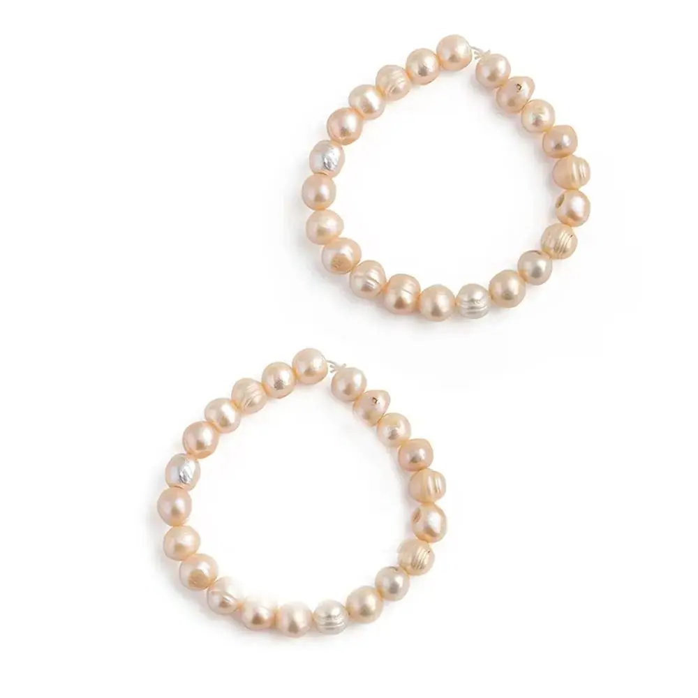 Pink 8-9Mm Pearl Br…