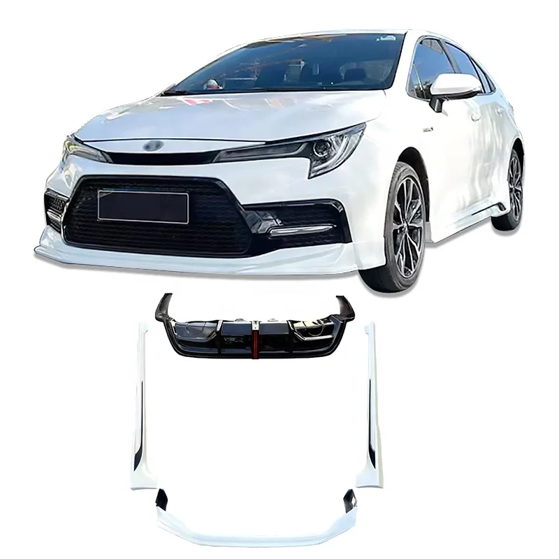 For Toyota Levin 2022 Front Lip Rear Lip Side Skirts ABS Plastic Car Bumper Car Bodykit Auto Parts Diffuser Splitter