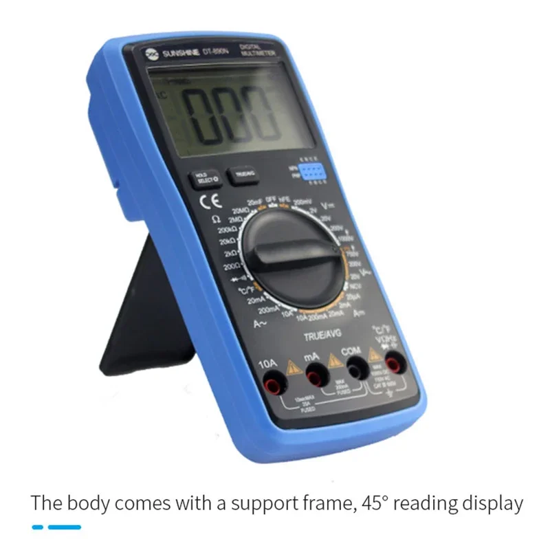 SUNSHINE DT-17N Multimeter Fully Automatic High Precision Digital Display AC DC Voltage and Current Resistance Measurement