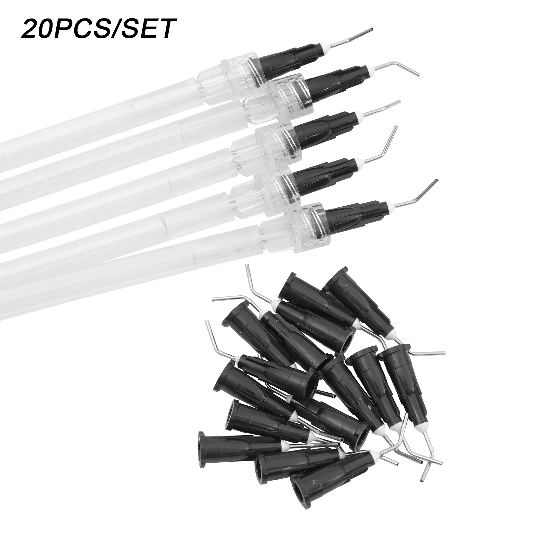 Dental Medical Saliva Ejector Aspirator Suction Bonding Tubes Dental Tips with Syring Needle Tip Dentistry Disposable Material