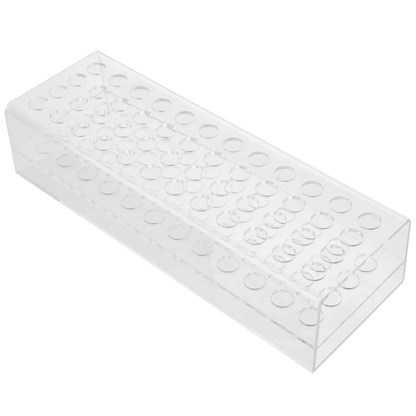 

Pen Holder Display Box Creative 48 Holes Crayon Pen Stand Paint Brush Organizer Desk Storage Rack for Stationery Makeup