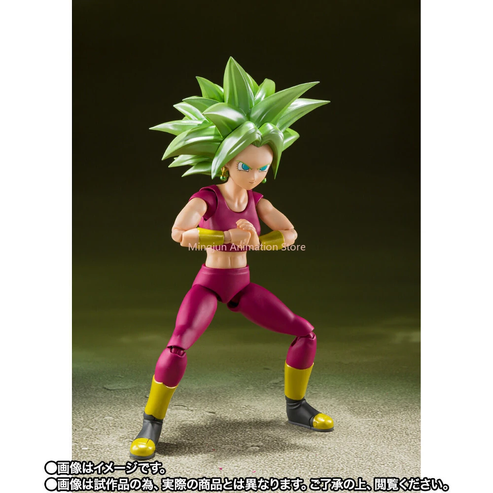 Bandai SHFiguarts-figura de Dragon Ball Super, Super Saiyan Kefla, modelo de acción de Anime Original, juguete