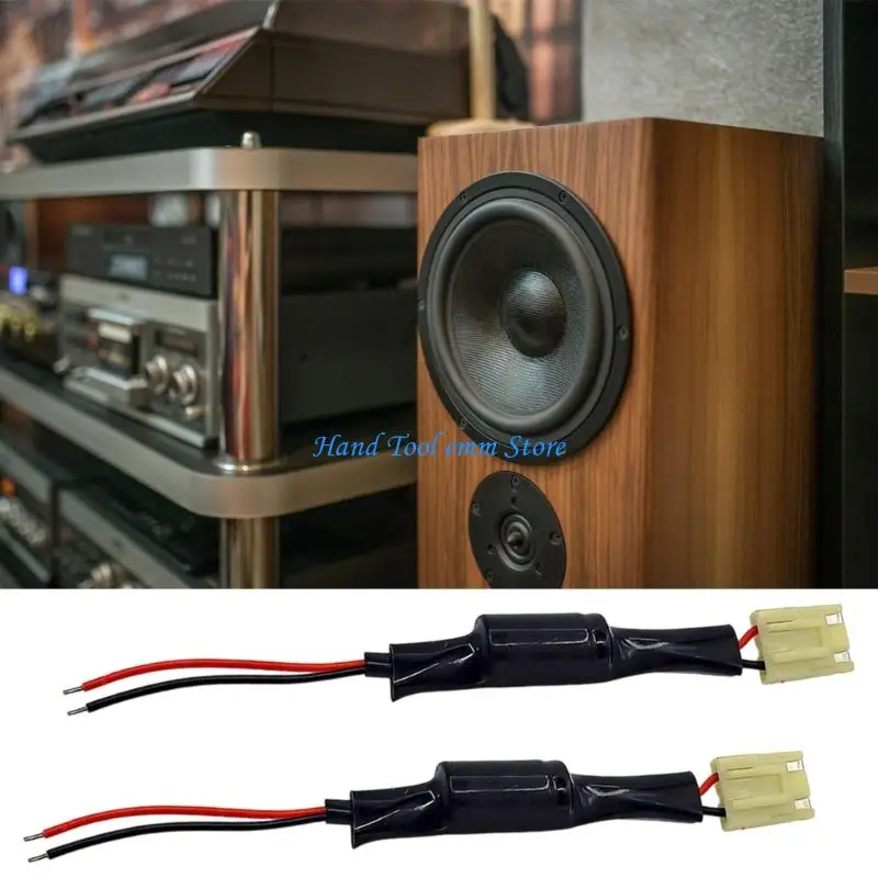 

H37F Adjustable Low Frequency Blockers Easy Installs Bass Reduction Pad Prevents Overpowering Bass In Car & Home Sound Systems