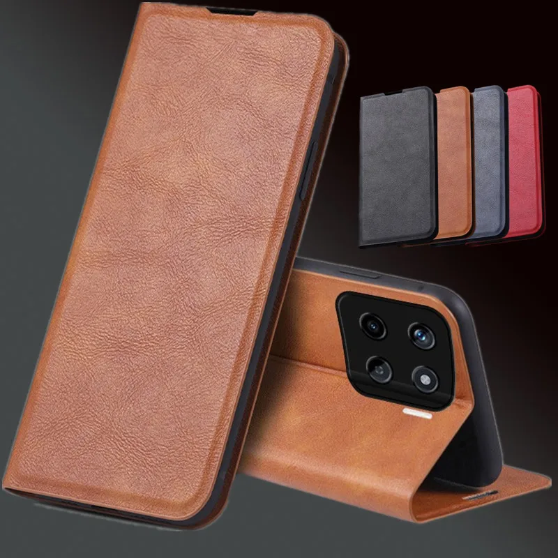 High Quality Leather Case For Xiaomi 17T Pro Mi 17T 5G Protective Magnetic Flip Cover Wallet Card Slot Kickstand Fundas