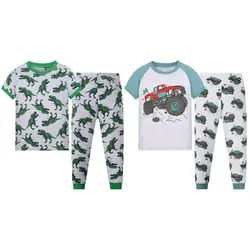 Boys Summer Pajamas Sets Short  Pjs