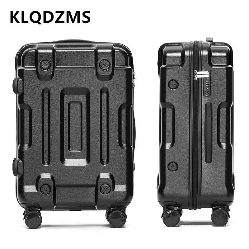 KLQDZMS-Valise Trolley Épaisse de Grande Capacité pour Homme et Femme, Bagage d'Embarquement Universel à Roues, Neuf, 20 ", 24", 26 ", 28", 30"