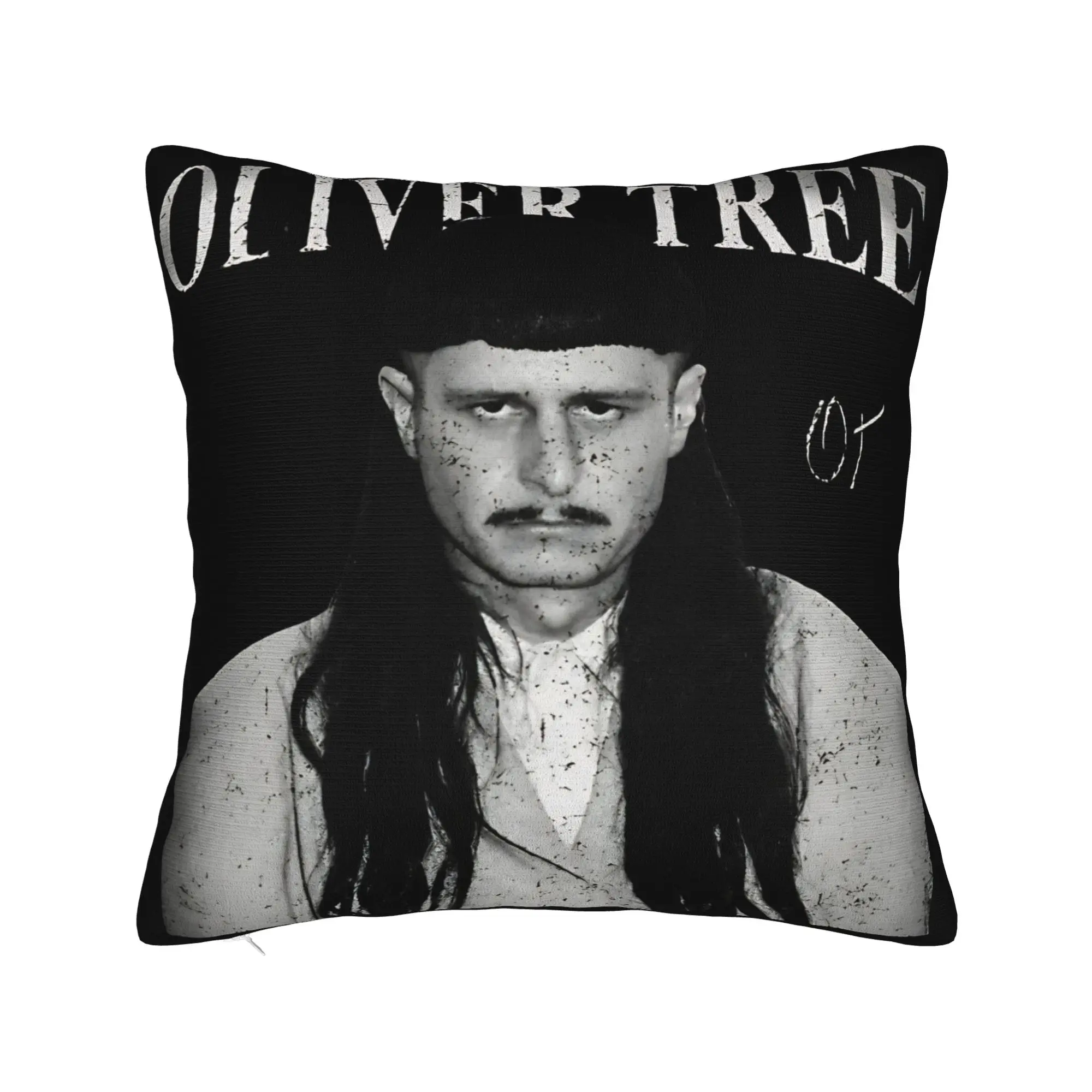 Oliver Tree Rest In Peace 1993 to 2026 Memorial Retro Poster Pillow Case Soft Pillow Cover Cushion Cover For Couch Sofa Bedroom