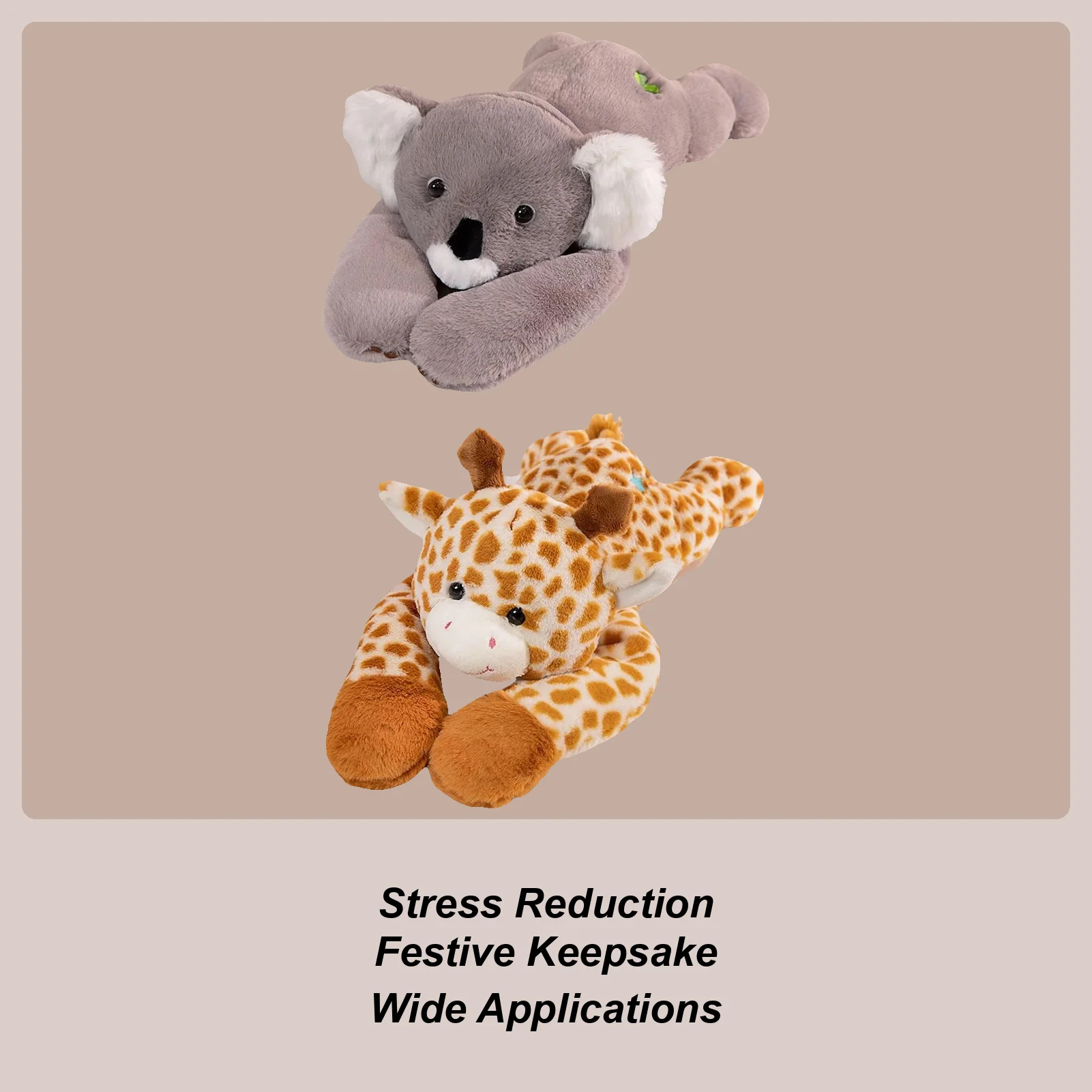 

Плюшевые животные с утяжеленными плечами, приятные коллекционные куклы, мультяшные мягкие игрушки для детей, мальчиков и девочек, домашняя гостиная