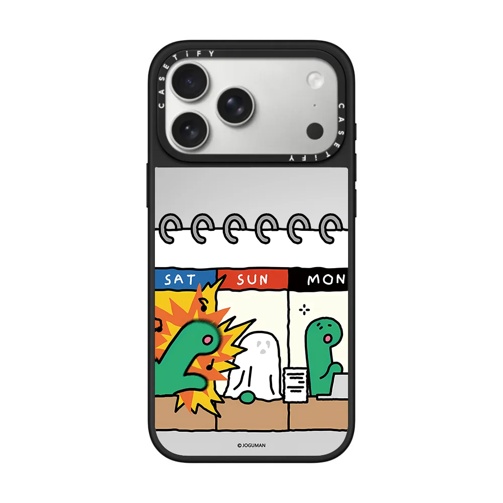CASETiFY Joguman Studio Funny Little Dinosaur Series Phone Case for iPhone16 17 15 14 13 Pro Max Air Plus Magnetic Protect Cover view 2