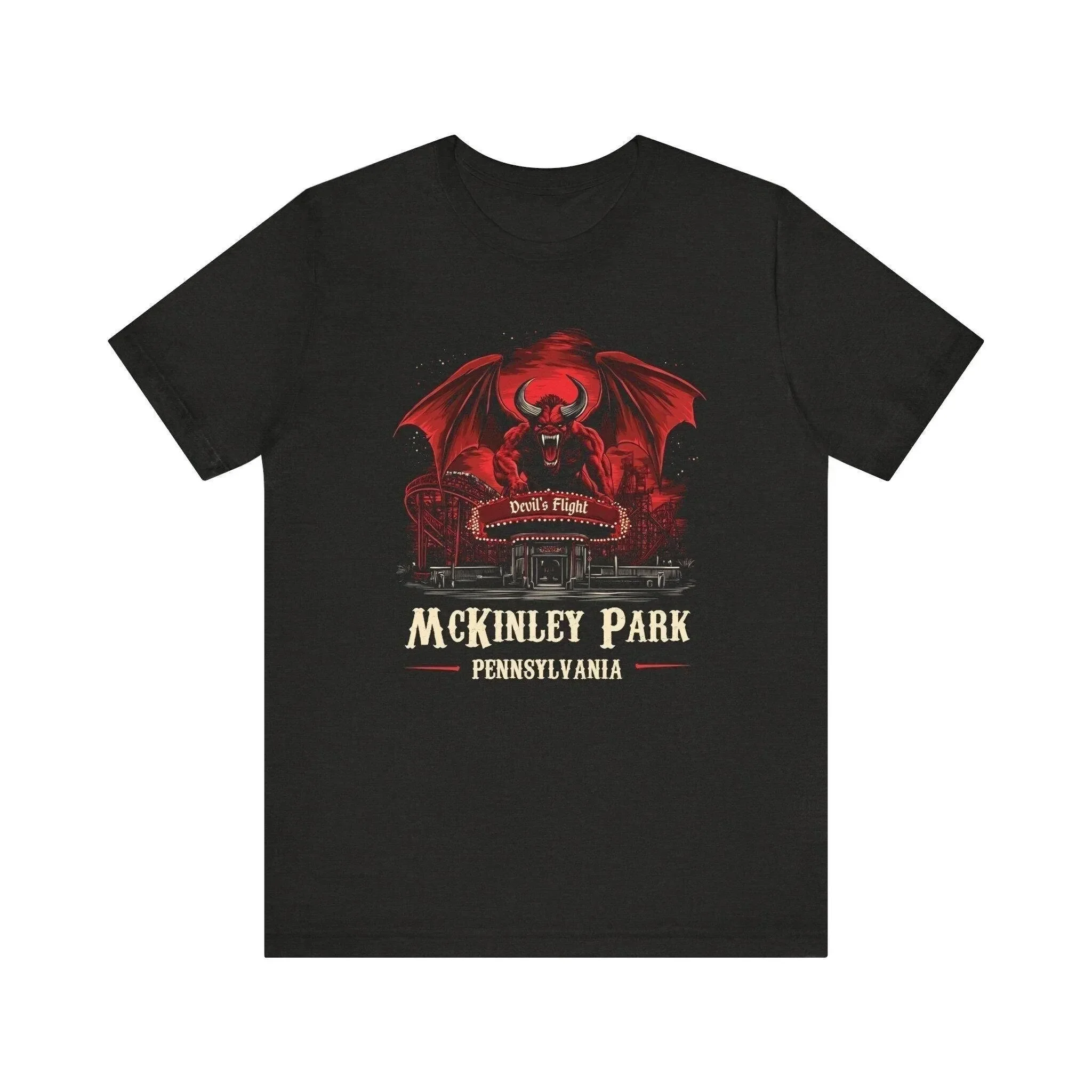 Final Destination 3 Devil s Flight T Shirt Horror Roller Coaster Unisex Tee Scary Movie Fan Gift Horror Movie Gifts