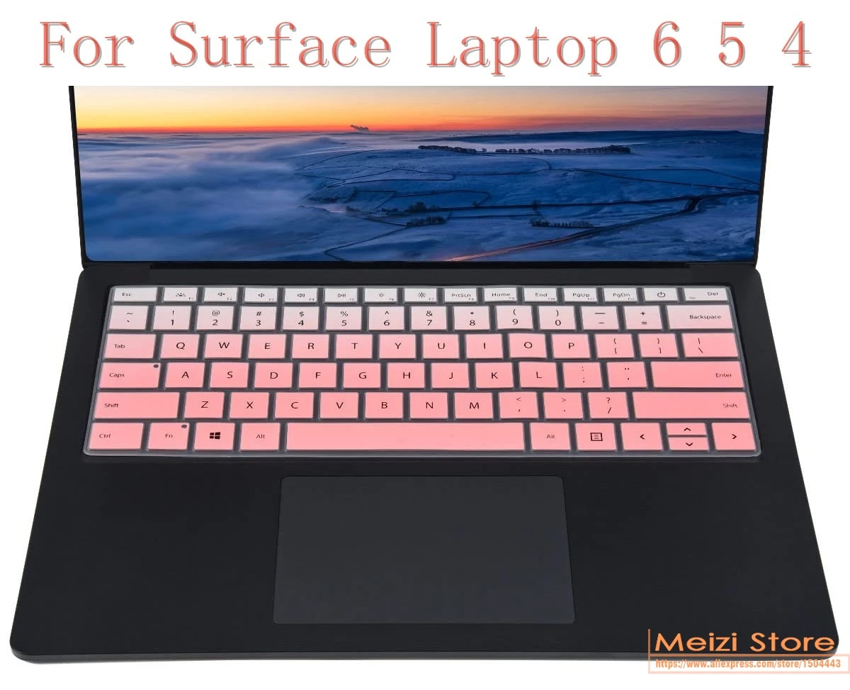 Pour Surface Laptop 6 13,5" & 15" Surface Laptop 5 2022 / Surface Laptop 4 3 / Surface Book 3 Housse De Clavier Pour Ordinateur Portable
