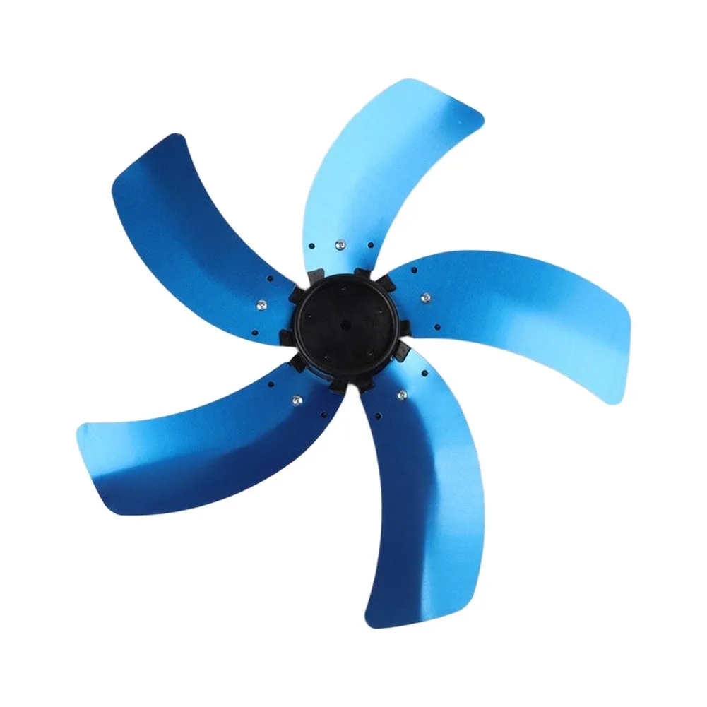 Electric Fan Parts Aluminum Fan Blade Essential Replacement Parts Low Noise Quick Installation High Temperature Resistance