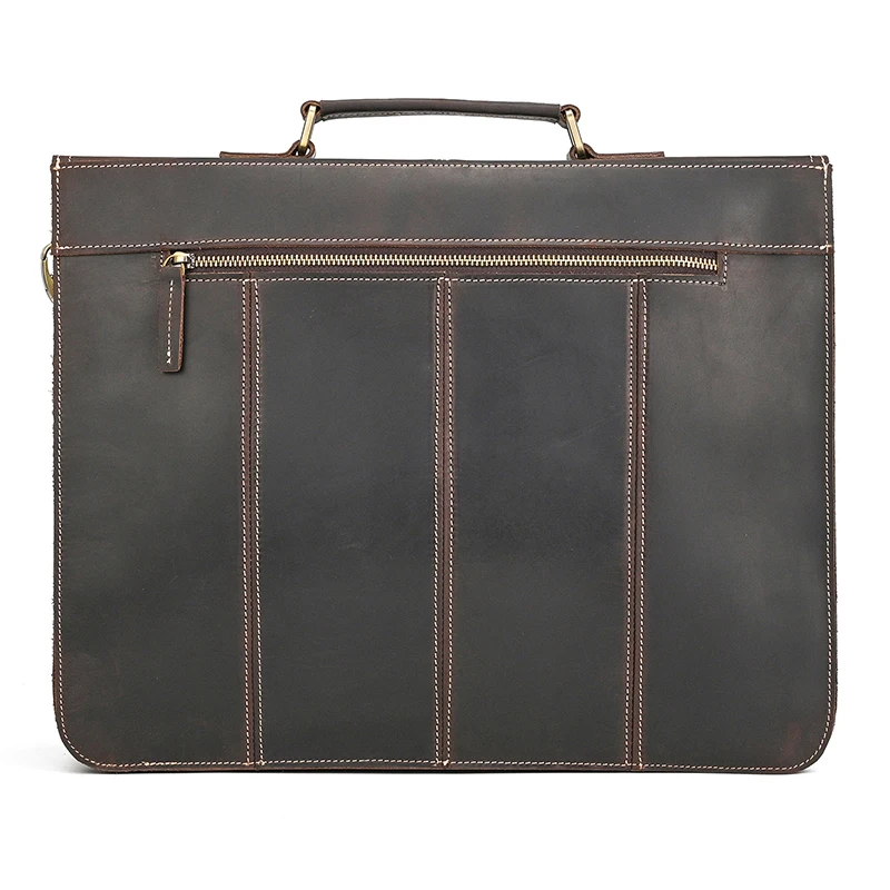 High Quality Laptop Briefcase Bag For Men Male 2026 New Arrivals Genuine Leather Briefcase Bag Real Cowskin Shoulder Bag Men