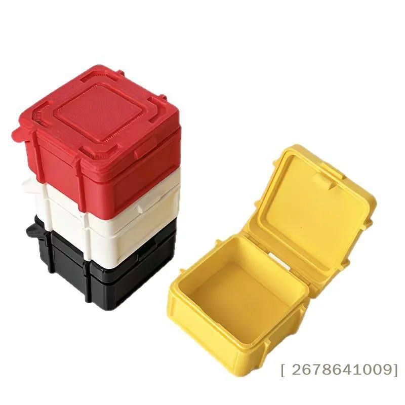 〔L〕Small Hardware Storage Box, Stackable Design Sealed Bayonet Box Specifically For Screws, Nuts, And Electronic Components