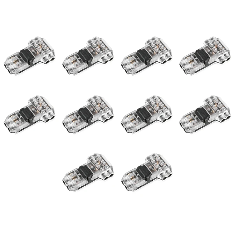 

AA81-10PCS Разъем для проводов, Разъем для проводов низкого напряжения, Разъем для проводов с Т-образной вилкой, 2-контактный разъем для сращивания проводов с Т-образным разъемом