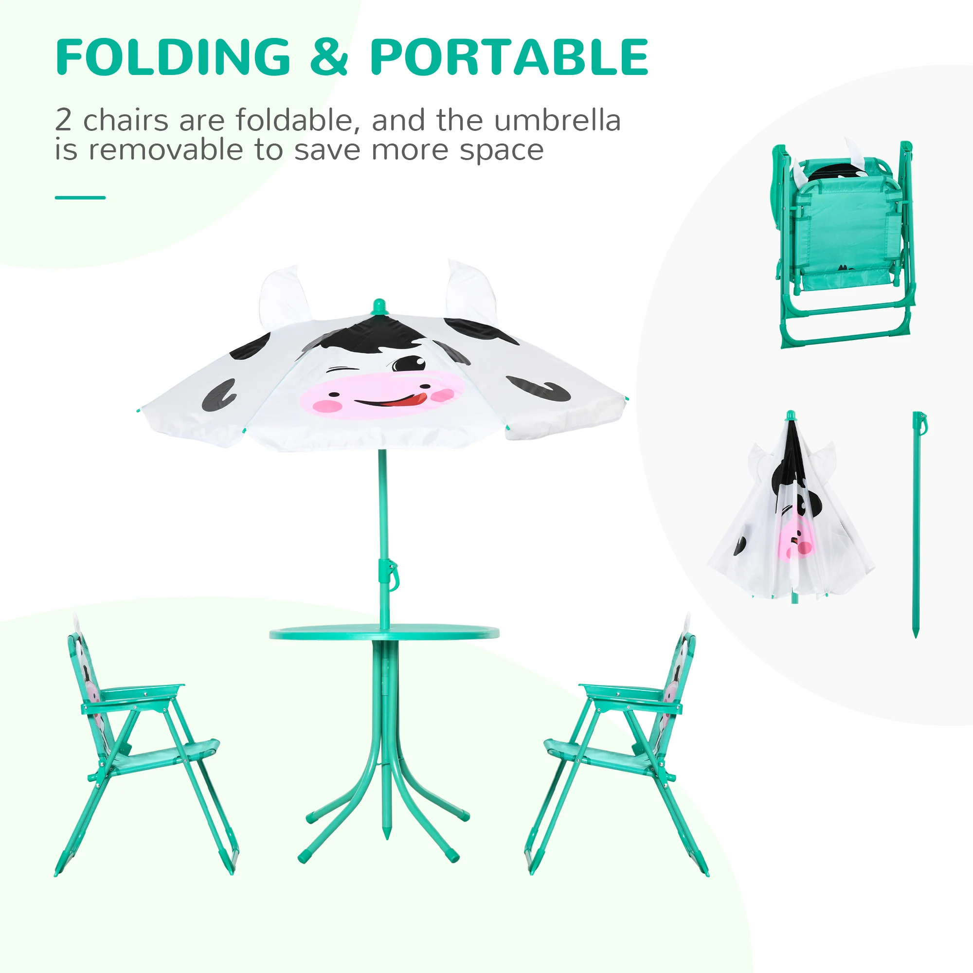 Kinder tafel- en stoelenset, o - Kids Outdoor Chair And Table recensie en prijs