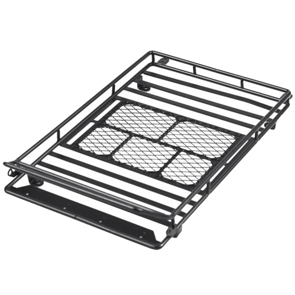 Metal Roof Rack Luggage Carrier for 1/10 RC Crawler Car Axial SCX10 Traxxas TRX4 Bronco RC4WD D90 YK410