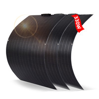 110W 220W 330W 440W Solar Panel 18V ETFE Flexible Solar Panels Monocrystalline Solar Cell 1000w Solar System Kits For Home RV